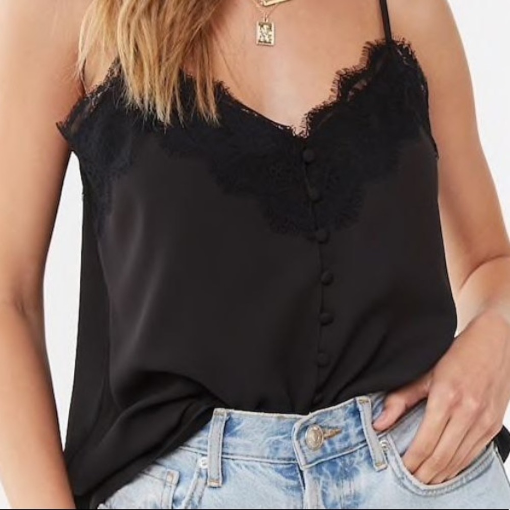 Forever 21 Lace Tank Top